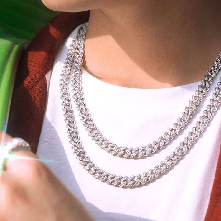 Single Row Cuban Link Necklace
