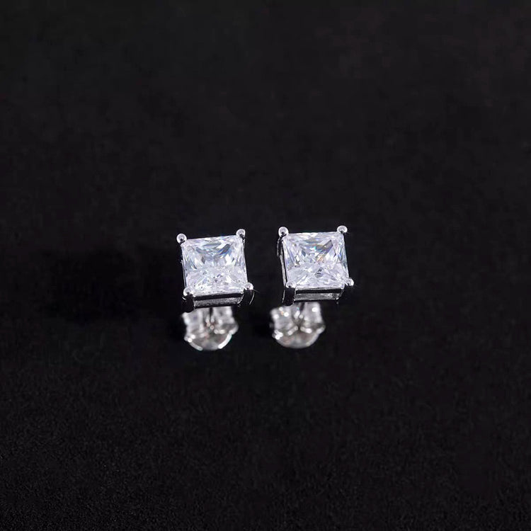 Square Stud Earrings
