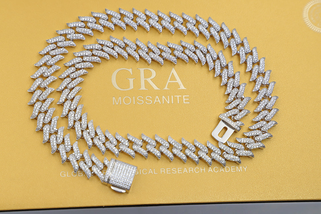 Spiked Cuban Link Necklace