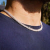 Single Row Cuban Link Necklace