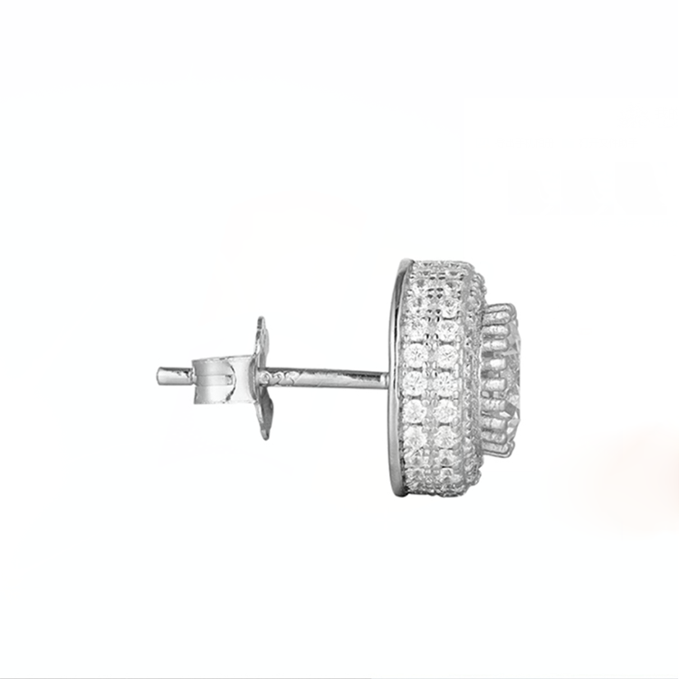 Clustered Stud Earrings