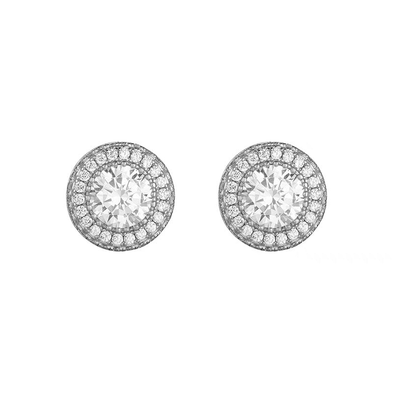 Clustered Stud Earrings