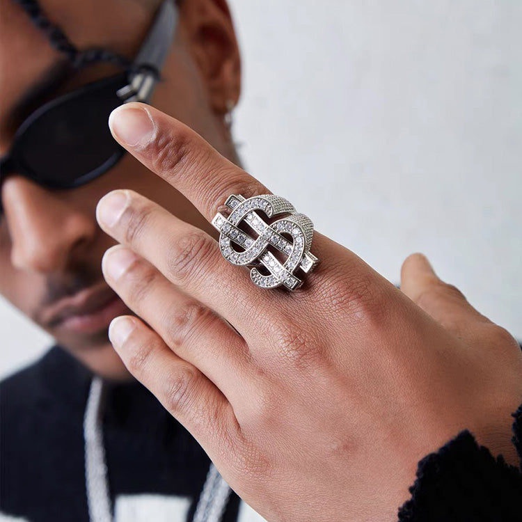 Dollar Sign Ring