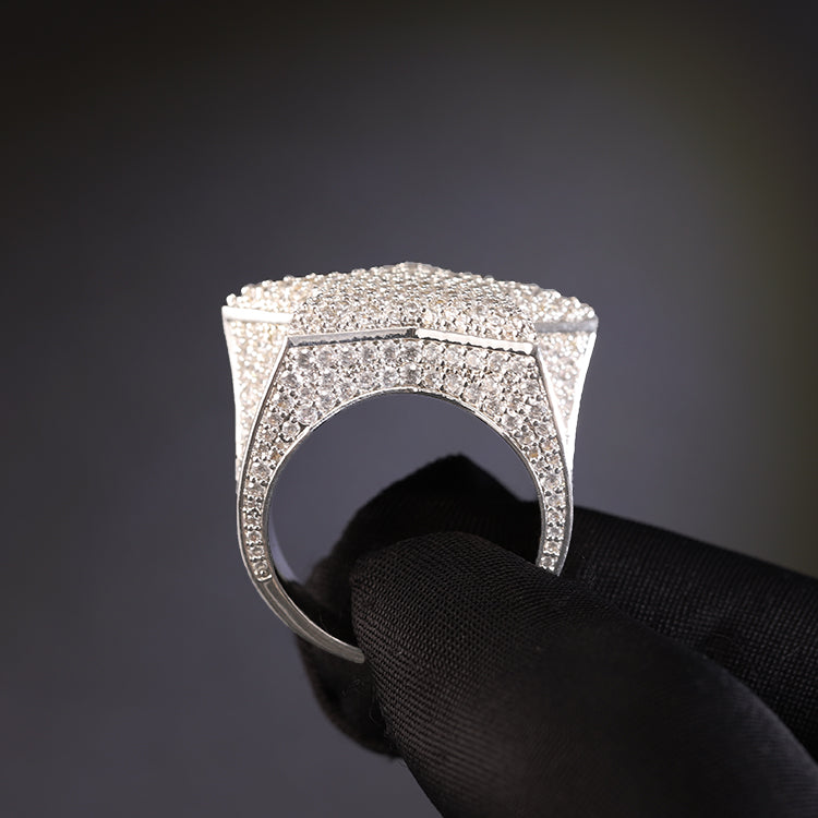 Multi-Stone Star Shaped Ring