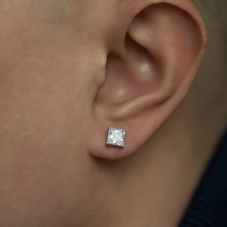 Square Stud Earrings