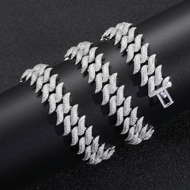 Spiked Cuban Link Necklace