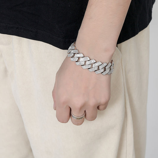Baguette Cuban Link Bracelet