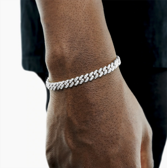 Single Row Cuban Link Bracelet